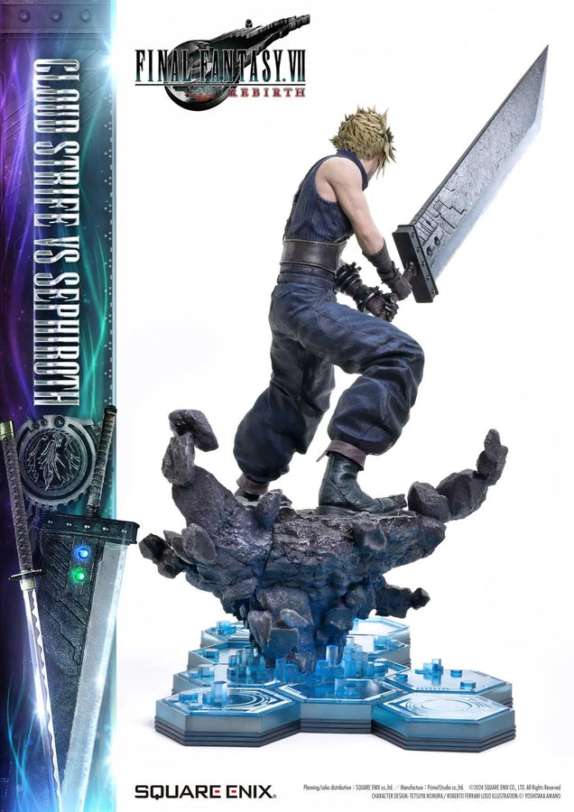 1/4 Scale - CLOUD STRIFE vs SEPHIROTH (Regular Version) FINAL FANTASY VII REBIRTH – Prime1Studio – ActionFigure Brasil