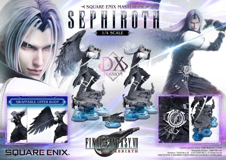 1/4 Scale - SEPHIROTH (Deluxe Version) FINAL FANTASY VII REBIRTH – Prime1Studio – ActionFigure Brasil