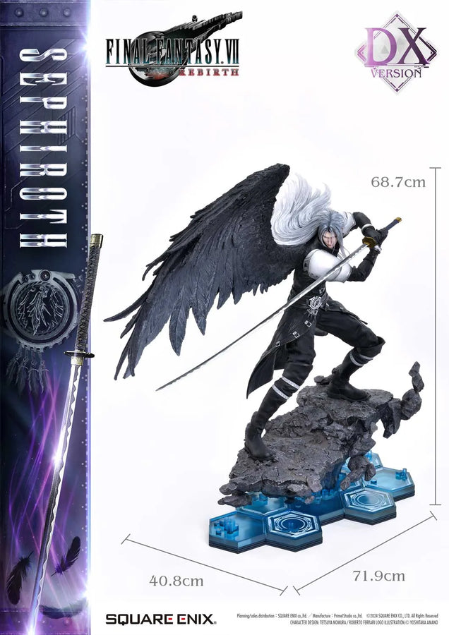 1/4 Scale - SEPHIROTH (Deluxe Version) FINAL FANTASY VII REBIRTH – Prime1Studio – ActionFigure Brasil
