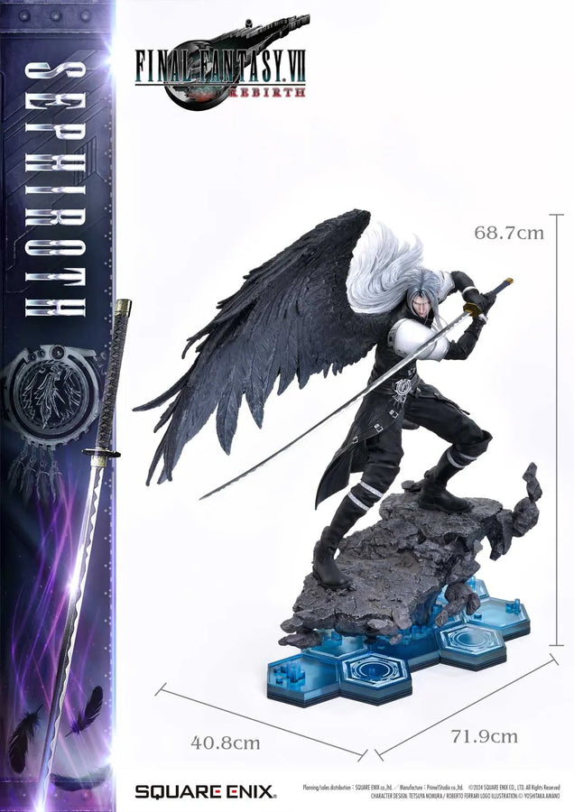 1/4 Scale - SEPHIROTH (Regular Version) FINAL FANTASY VII REBIRTH – Prime1Studio – ActionFigure Brasil