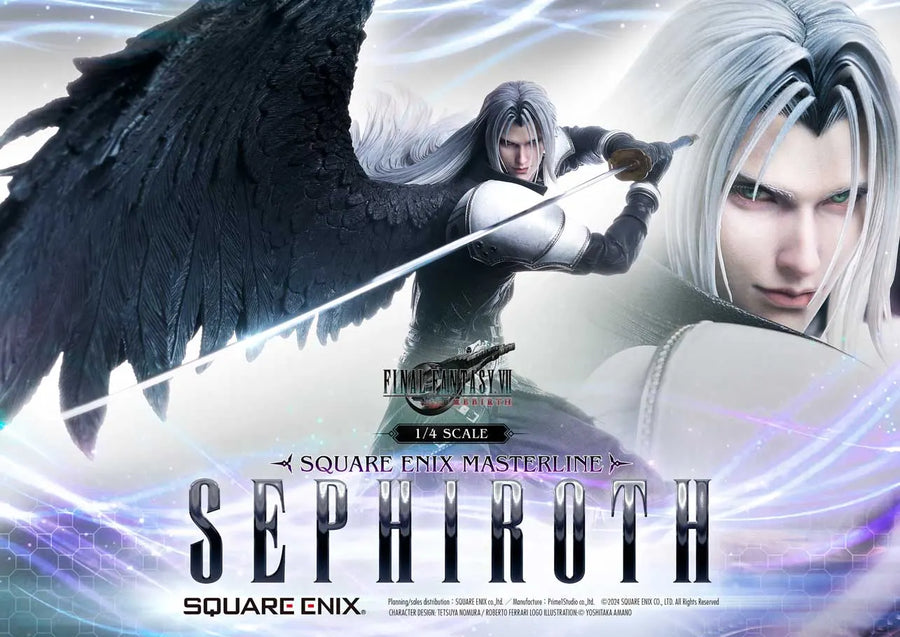 1/4 Scale - SEPHIROTH (Regular Version) FINAL FANTASY VII REBIRTH – Prime1Studio – ActionFigure Brasil
