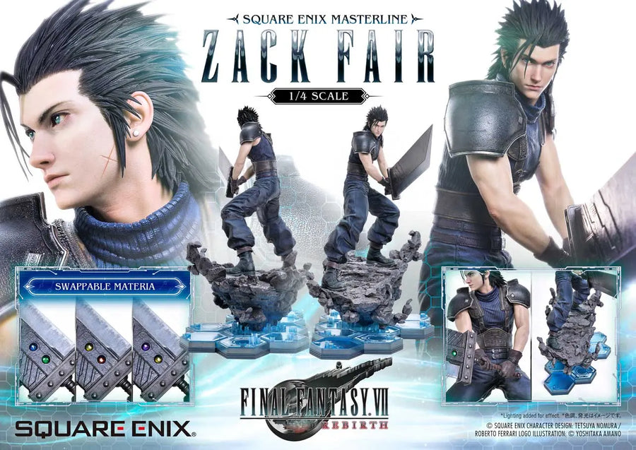 1/4 Scale Zack Fair (Regular Version) FINAL FANTASY VII REBIRTH – Prime1Studio – ActionFigure Brasil
