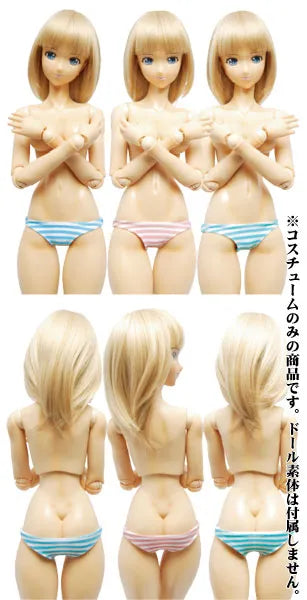 1/4 Shimapan (Striped Panties) 3 Color Set (DOLL ACCESSORY)ㅤ – Cuties – ActionFigure Brasil