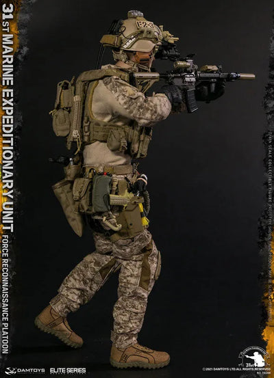 1/6 31st Marine Expeditionary Unit Force Reconnaissance Platoonㅤ – DAMTOYS – ActionFigureBrasil — ângulo diferente