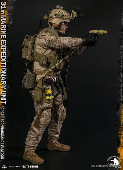 1/6 31st Marine Expeditionary Unit Force Reconnaissance Platoonㅤ – DAMTOYS – ActionFigureBrasil — ângulo diferente