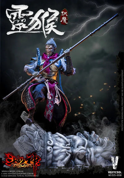 1/6 Action Figure Asura Monkey King With Extra Head & Kongo Diorama(Provisional Pre-order)ㅤ – VERYCOOL – ActionFigureBrasil — ângulo diferente