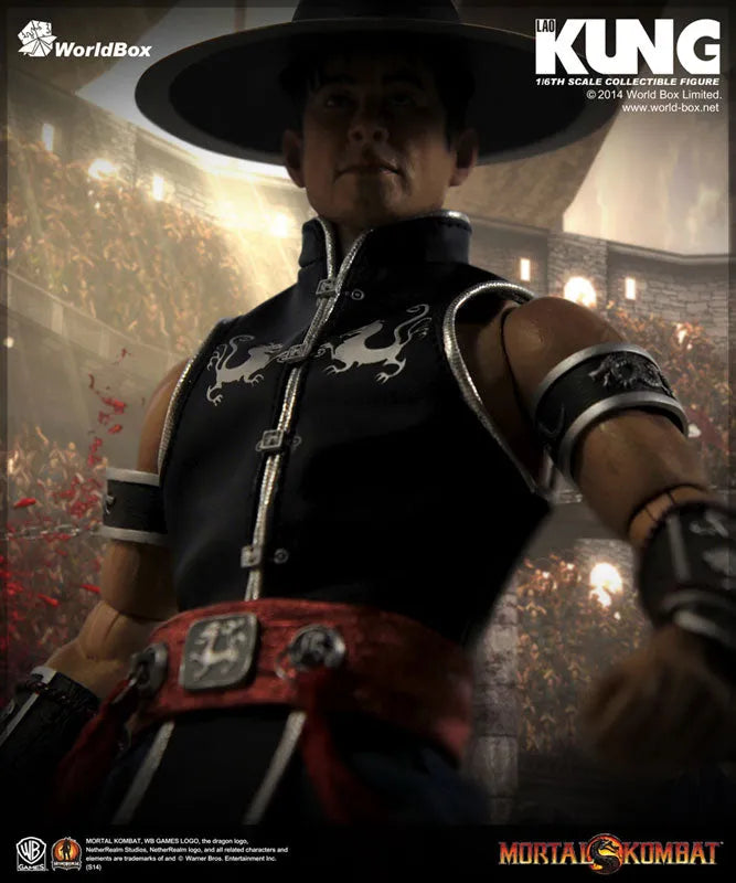 1/6 Action Figure - Mortal Kombat: Kung Laoㅤ – WorldBox – ActionFigureBrasil