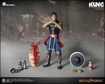 1/6 Action Figure - Mortal Kombat: Kung Laoㅤ – WorldBox – ActionFigureBrasil — close