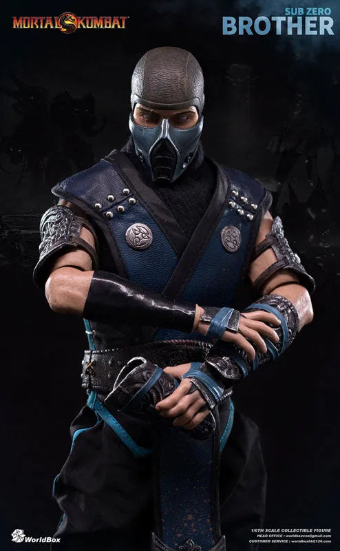 1/6 Action Figure Mortal Kombat Sub-Zero Brother Limited Editionㅤ – WorldBox – ActionFigureBrasil