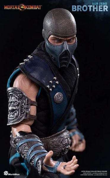 1/6 Action Figure Mortal Kombat Sub-Zero Brother Limited Editionㅤ – WorldBox – ActionFigureBrasil — ângulo diferente