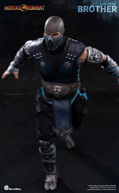 1/6 Action Figure Mortal Kombat Sub-Zero Brother Limited Editionㅤ – WorldBox – ActionFigureBrasil