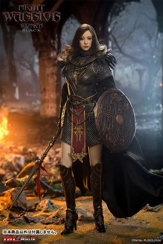 1/6 Action Figure Night Warrior Women Blackㅤ – TBLeague – ActionFigureBrasil