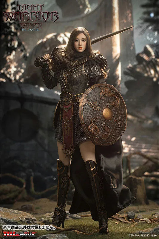 1/6 Action Figure Night Warrior Women Blackㅤ – TBLeague – ActionFigureBrasil