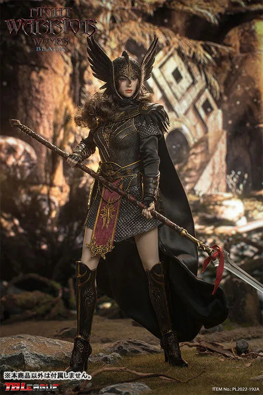 1/6 Action Figure Night Warrior Women Blackㅤ – TBLeague – ActionFigureBrasil