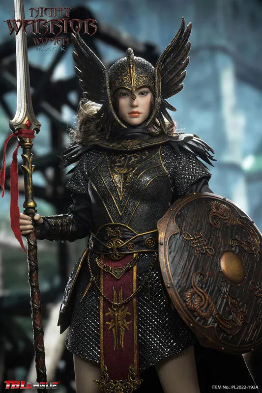 1/6 Action Figure Night Warrior Women Blackㅤ – TBLeague – ActionFigureBrasil
