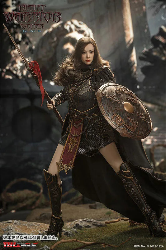 1/6 Action Figure Night Warrior Women Blackㅤ – TBLeague – ActionFigureBrasil