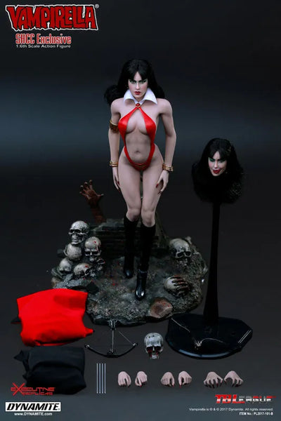 1/6 Action Figure Vampirella SHCC2017 ver.ㅤ – TBLeague – ActionFigureBrasil — ângulo diferente