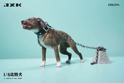 1/6 American Pit Bull Terrier Aㅤ – JXK Studio – ActionFigureBrasil — ângulo diferente