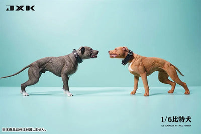 1/6 American Pit Bull Terrier Aㅤ – JXK Studio – ActionFigureBrasil — close