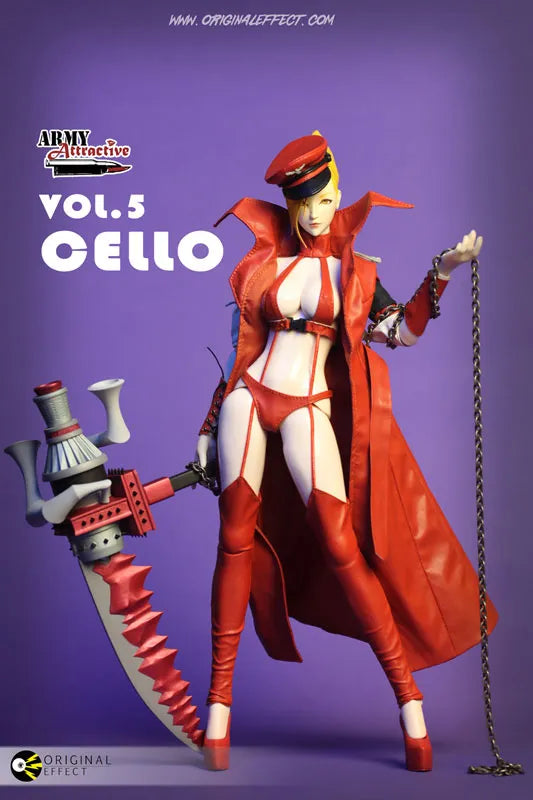 1/6 Army Attractive Vol.5 Cello Action Figureㅤ – Original Effect – ActionFigureBrasil