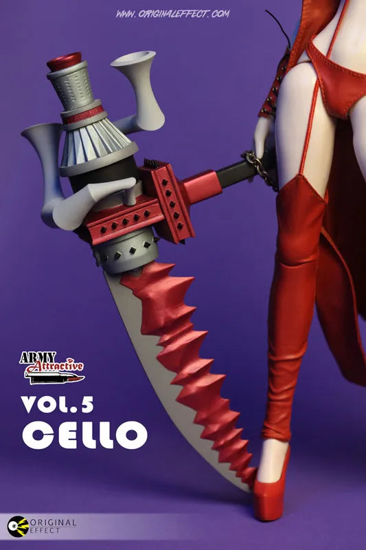 1/6 Army Attractive Vol.5 Cello Action Figureㅤ – Original Effect – ActionFigureBrasil
