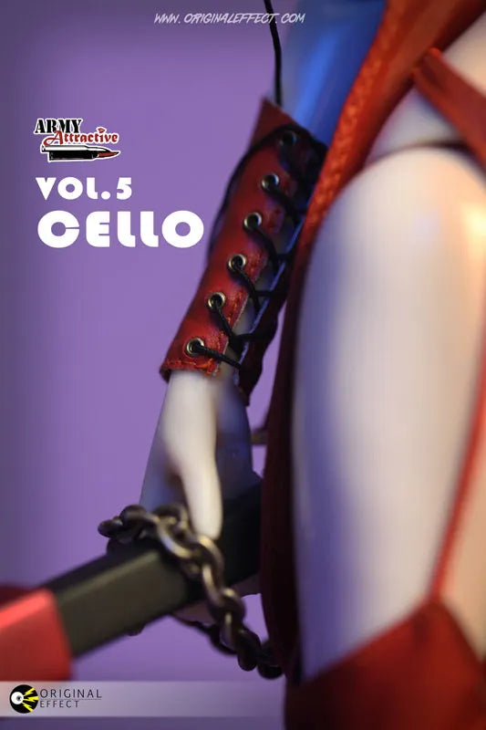 1/6 Army Attractive Vol.5 Cello Action Figureㅤ – Original Effect – ActionFigureBrasil