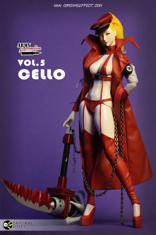 1/6 Army Attractive Vol.5 Cello Action Figureㅤ – Original Effect – ActionFigureBrasil