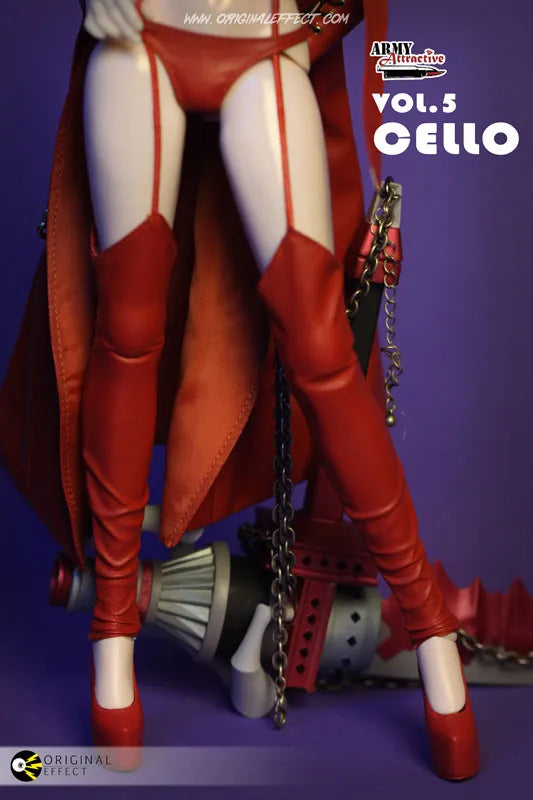 1/6 Army Attractive Vol.5 Cello Action Figureㅤ – Original Effect – ActionFigureBrasil