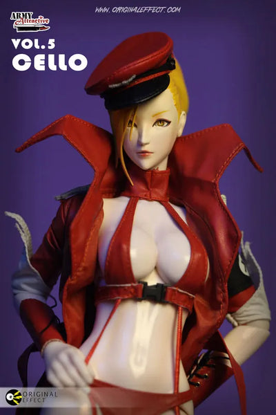 1/6 Army Attractive Vol.5 Cello Action Figureㅤ – Original Effect – ActionFigureBrasil — detalhe do produto