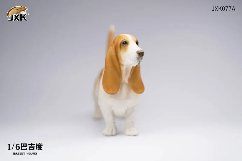 1/6 Basset Hound Aㅤ – JXK Studio – ActionFigureBrasil