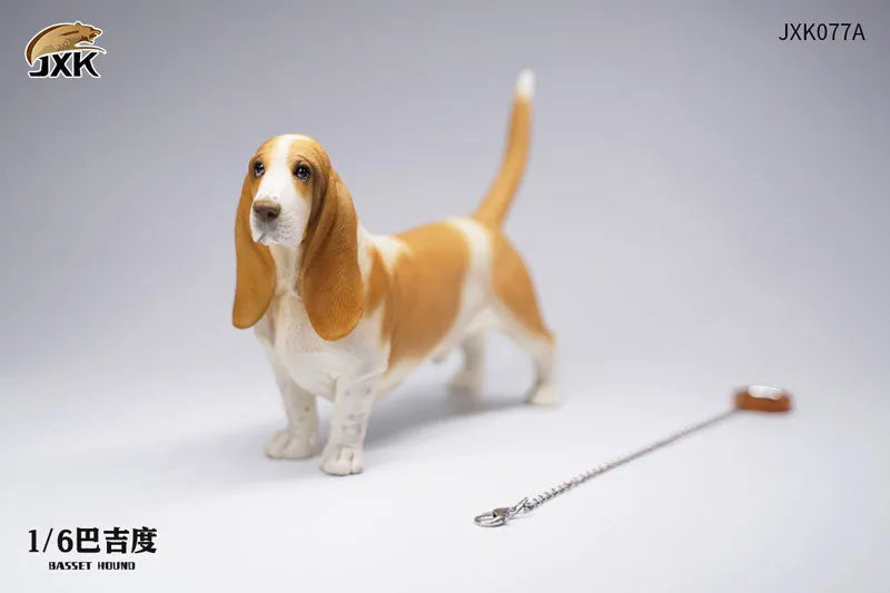 1/6 Basset Hound Aㅤ – JXK Studio – ActionFigureBrasil