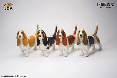 1/6 Basset Hound Bㅤ – JXK Studio – ActionFigureBrasil — embalagem