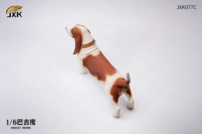 1/6 Basset Hound Cㅤ – JXK Studio – ActionFigureBrasil