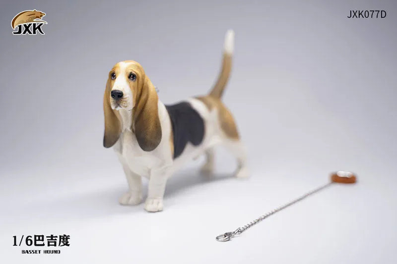 1/6 Basset Hound Dㅤ – JXK Studio – ActionFigureBrasil