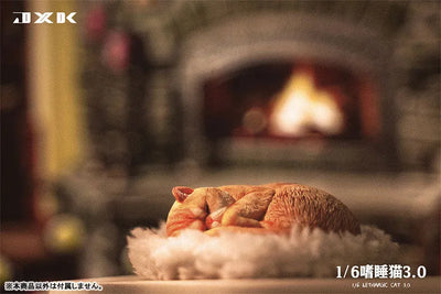 1/6 Cat Indulging in a Nap 3.0 Aㅤ – JXK Studio – ActionFigureBrasil — ângulo diferente