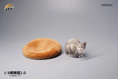 1/6 Cat which Indulge in a Nap 2.0 Cㅤ – JXK Studio – ActionFigureBrasil — ângulo diferente