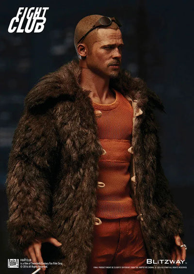 1/6 Collectible Figure - Brad Pitt as Tyler Durden Fur Coat Ver.ㅤ – Blitzway – ActionFigureBrasil — ambientada