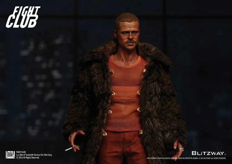 1/6 Collectible Figure - Brad Pitt as Tyler Durden Fur Coat Ver.ㅤ – Blitzway – ActionFigureBrasil