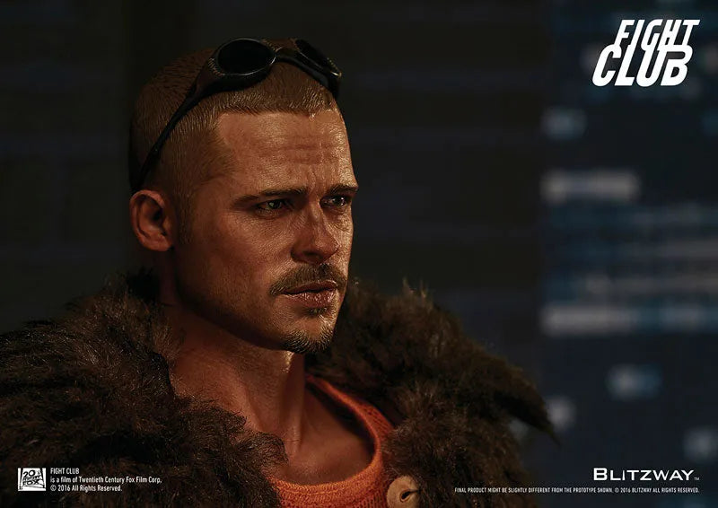 1/6 Collectible Figure - Brad Pitt as Tyler Durden Fur Coat Ver.ㅤ – Blitzway – ActionFigureBrasil