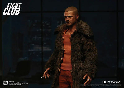 1/6 Collectible Figure - Brad Pitt as Tyler Durden Fur Coat Ver.ㅤ – Blitzway – ActionFigureBrasil — ambientada