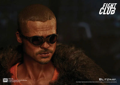 1/6 Collectible Figure - Brad Pitt as Tyler Durden Fur Coat Ver.ㅤ – Blitzway – ActionFigureBrasil — iluminação de estúdio