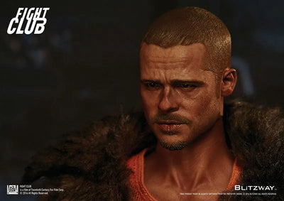 1/6 Collectible Figure - Brad Pitt as Tyler Durden Fur Coat Ver.ㅤ – Blitzway – ActionFigureBrasil — ângulo diferente