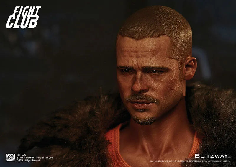 1/6 Collectible Figure - Brad Pitt as Tyler Durden Fur Coat Ver.ㅤ – Blitzway – ActionFigureBrasil