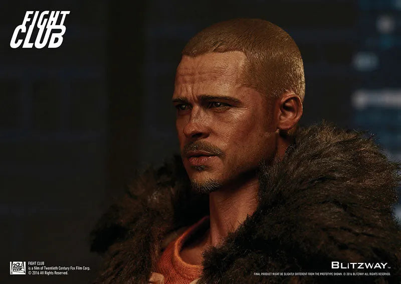 1/6 Collectible Figure - Brad Pitt as Tyler Durden Fur Coat Ver.ㅤ – Blitzway – ActionFigureBrasil