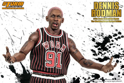 1/6 Collectible Figure Dennis Rodman The Wedding Dress Limited Editionㅤ – Storm Collectibles – ActionFigureBrasil — close