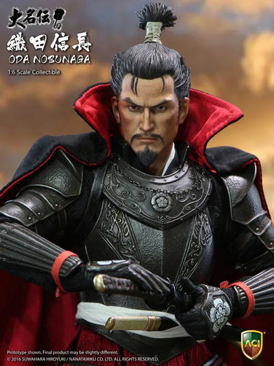 1/6 Collectible Figure Hiroyuki Suwahara Daimyouden Series - Nobunaga Oda Deluxe Ver.ㅤ – ACI Toys – ActionFigureBrasil — close