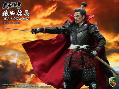 1/6 Collectible Figure Hiroyuki Suwahara Daimyouden Series - Nobunaga Oda Deluxe Ver.ㅤ – ACI Toys – ActionFigureBrasil — detalhe do produto