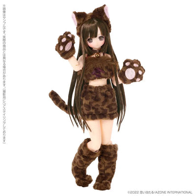 1/6 EX Cute Hidamari no Doubutsu-tachi MofuMofu Leopard-san/Himeno Complete Dollㅤ – Azone – ActionFigureBrasil
