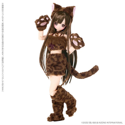 1/6 EX Cute Hidamari no Doubutsu-tachi MofuMofu Leopard-san/Himeno Complete Dollㅤ – Azone – ActionFigureBrasil — detalhe do produto