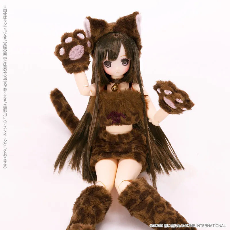 1/6 EX Cute Hidamari no Doubutsu-tachi MofuMofu Leopard-san/Himeno Complete Dollㅤ – Azone International – ActionFigureBrasil